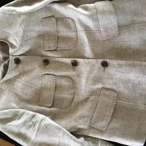 Kasper Linen Suit, size 10P